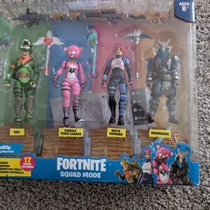 Fortnite Squad Mode Action Figure Set - Multicolor